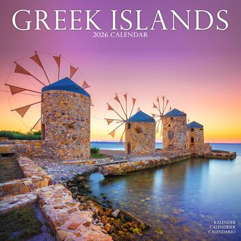 Kalendarz 2026 Greek Islands