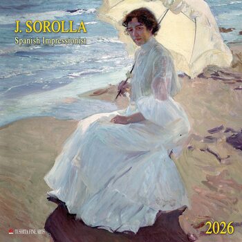 Kalendarz 2026 Joaquin Sorolla - Spanish Impressionist
