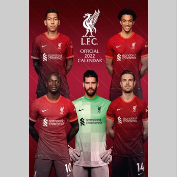 Liverpool FC Kalendarz 2022