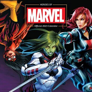 Kalendarz 2027 Marvel - Heroes