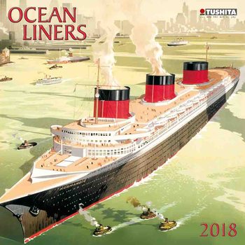 Ocean liners Kalendarz 2018
