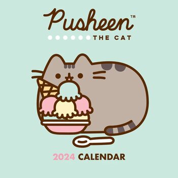Kalendarz 2027 Pusheen