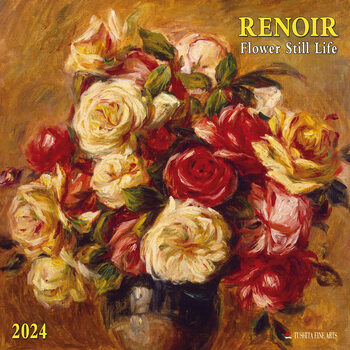 Kalendarz 2024 Renoir - Flowers still Life