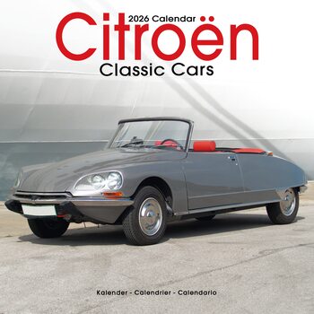 Kalender 2026 Citroen Classic Cars