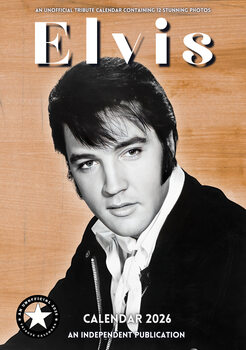 Kalender 2026 Elvis Presley