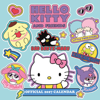 Kalender 2027 Hello Kitty & Friends