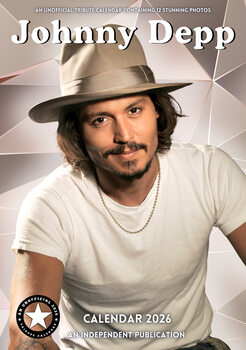 Kalender 2026 Johnny Depp
