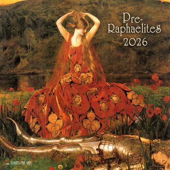 Kalender 2026 Pre-Raphaelites