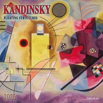 Kalender 2026 Wassily Kandinsky - Floating Structures