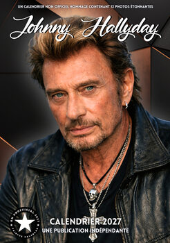 Kalender 2027 Johnny Hallyday