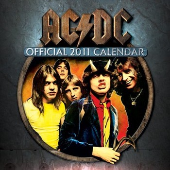 Kalender 2027 Kalendář 2011 - AC/DC
