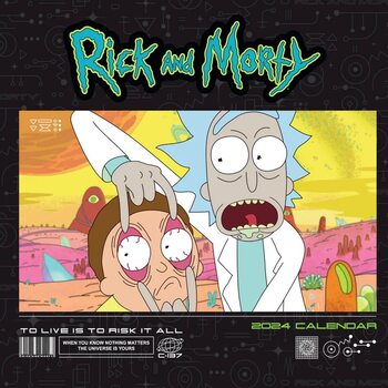 Kalender 2027 Rick & Morty