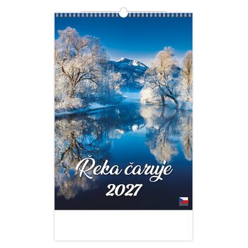 Kalender 2027 The River Works Magic | tschechisch