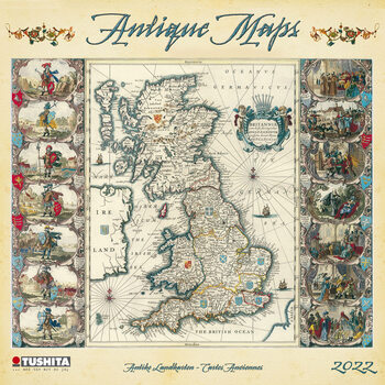 Kalender 2022 Antique Maps