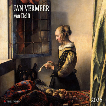 Kalender 2026 Jan Vermeer van Delft