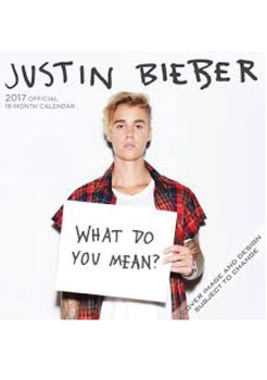 Kalender 2027 Justin Bieber