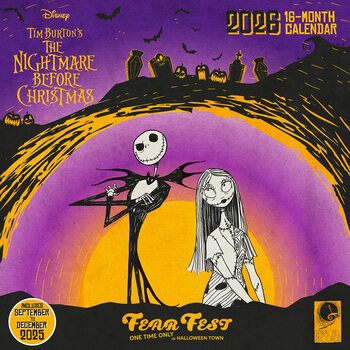 Kalender 2026 Nightmare Before Christmas - Fear Fest