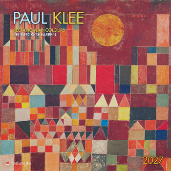 Kalender 2027 Paul Klee - Rectangular Colours | 16-måneders