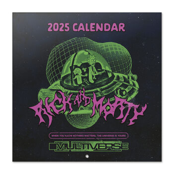 Kalender 2025 Rick and Morty