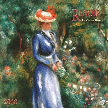 Auguste Renoir - La Vie en Rose Kalender 2018