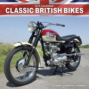Kalender 2019 Classic British Bikes