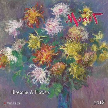 Claude Monet - Blossoms & Flowers  Kalender 2018