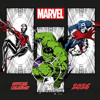 Kalender 2026 Marvel Comics