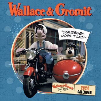 Kalender 2027 Wallace & Gromit
