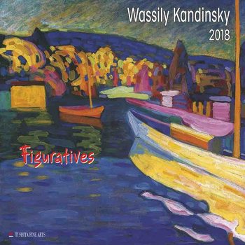 Wassily Kandinsky - Figuratives Kalender 2018