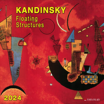 Kalender 2024 Wassily Kandinsky - Floating Structures