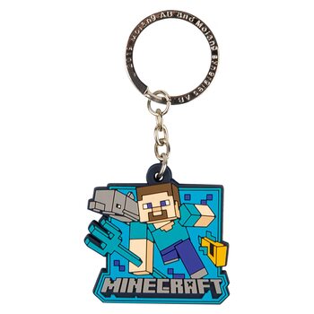 Keychain Minecraft - Steve