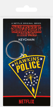 Keychain Stranger Things - Hawkins Police Patch