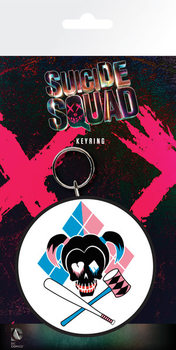 Keychain Suicide Squad - Harley Skull