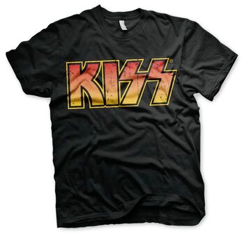 T-skjorte Kiss - Distressed Logo