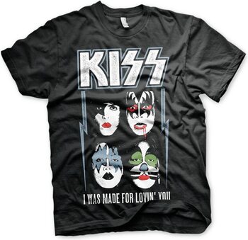 T-Shirt Kiss - I Was Made For Lovin‘ You
