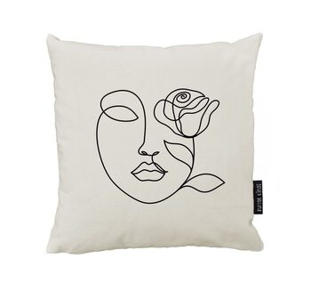 Kissen Rose