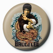 Kitűző BRUCE LEE - DRAGON