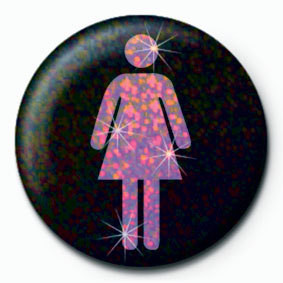 Kitűző FEMALE ICON