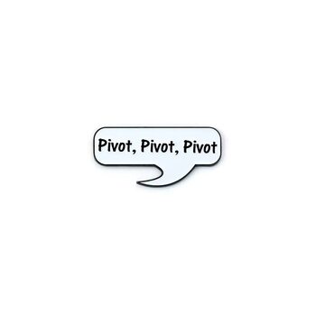 Kitűző Friends - Pivot, pivot