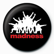 Kitűzők  MADNESS - Black
