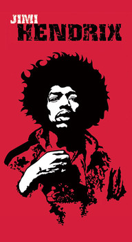 Klistermærker JIMI HENDRIX - revolution