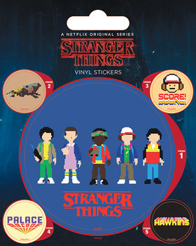 Klistremerker Stranger Things - Arcade