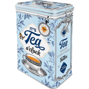 Konzervdoboz csipesszel Classic Tea