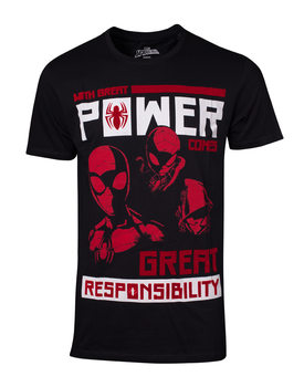 Koszulka z krótkim rękawem Spiderman - Power Vs Responsibility