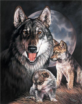 Kovinski znak GRAHAM - Wolf Experience
