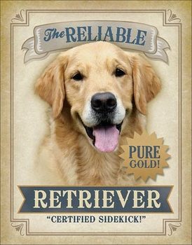 Kovinski znak Reliable Retriever
