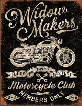 Widow Maker's Cycle Club Kovinski znak