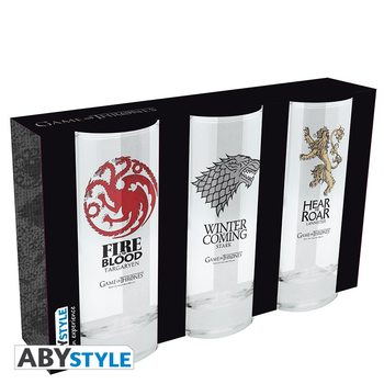 Steklenica Game Of Thrones - Stark, Targaryen, Lannister