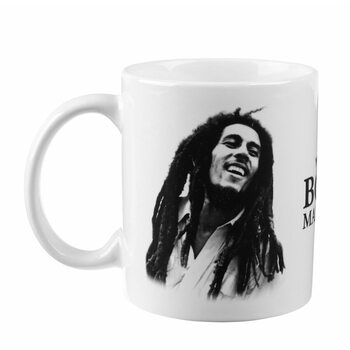 Kubek Bob Marley B&W