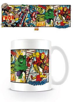 Marvel Retro - Heroes Panels Kubek